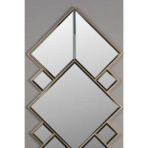  Modern European furniture - Connected Diamond-Shaped Mirror - www.oroa.com | Oroa.com