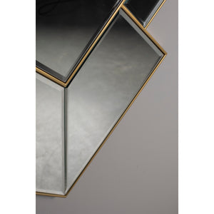   Modern European furniture - Connected Diamond-Shaped Mirror - www.oroa.com | Oroa.com