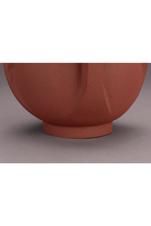 Red Aluminum Vase M | Dutchbone Thiago | OROA.com