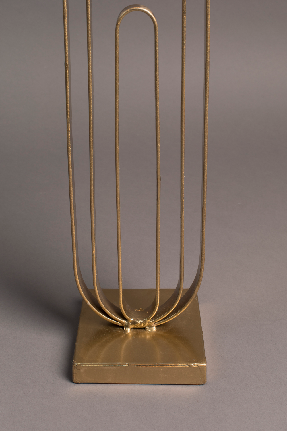 Vintage Gold Candle Holder L | Dutchbone Proa