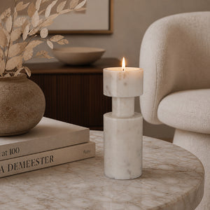   Modern European furniture - Solid Marble Candle Holder - www.oroa.com | Oroa.com