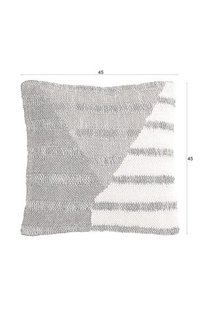 Geometric Patterns Cotton Pillows (2) | Dutchbone Hampton | OROA.com