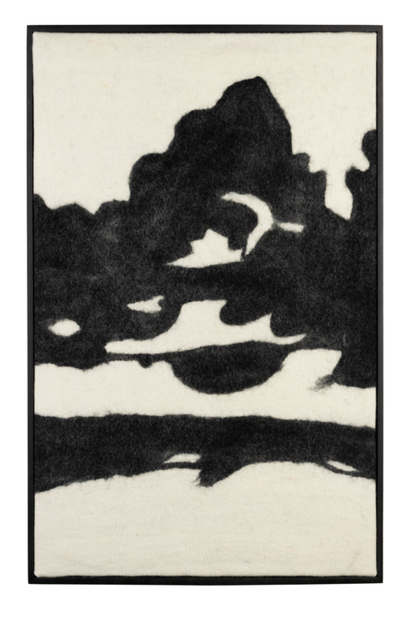 Abstract Wool Felt Walt Art | Dutchbone Sameer | OROA.com