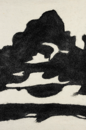 Abstract Wool Felt Walt Art | Dutchbone Sameer | OROA.com