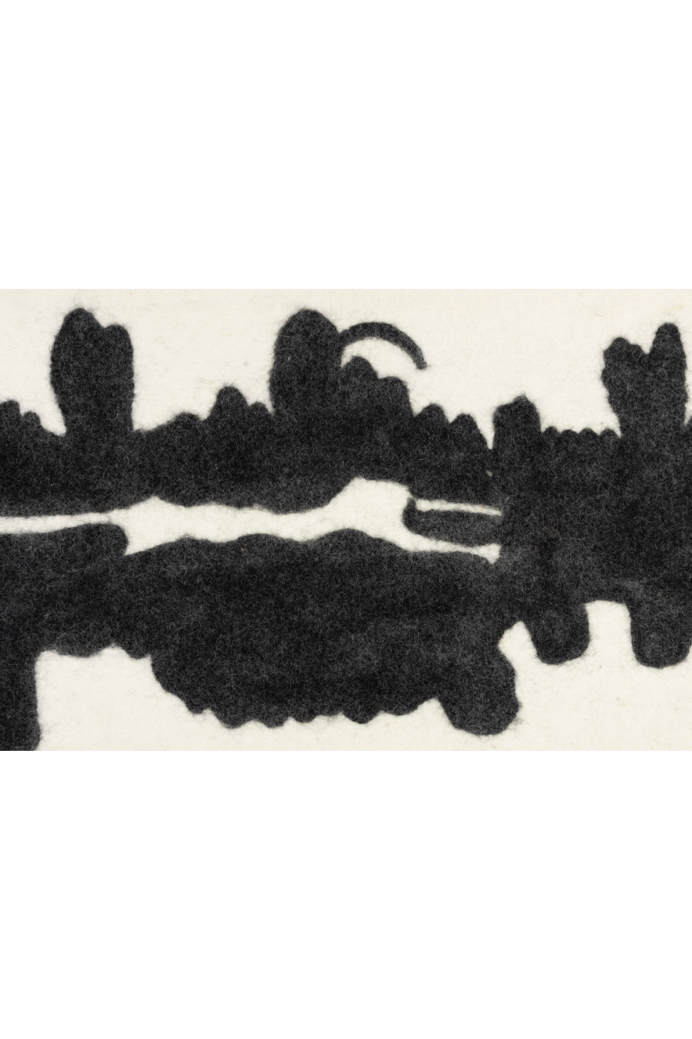 Monochrome Felt Wall Art | Dutchbone Samudra | OROA.com