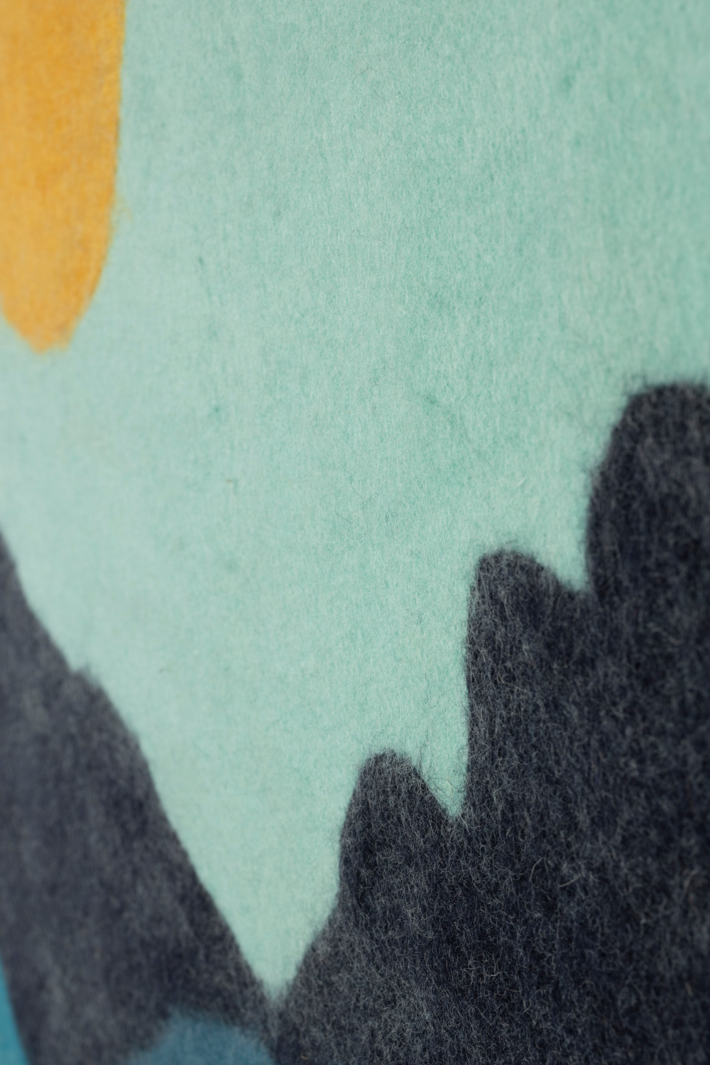 Landscape Felt Wall Art | Dutchbone Gandhi | OROA.com