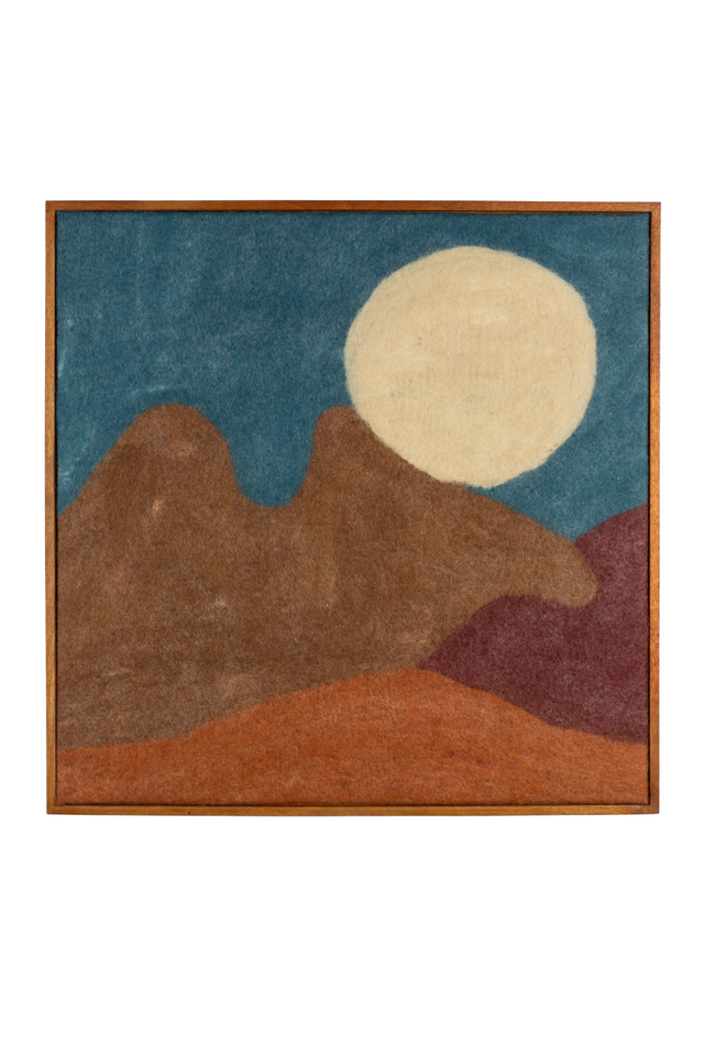Wool Felt Wall Art | Dutchbone Chandra | OROA.com