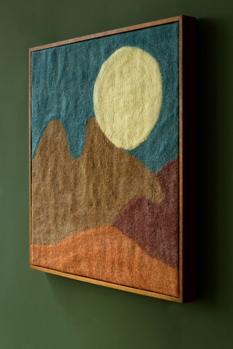 Wool Felt Wall Art | Dutchbone Chandra | OROA.com