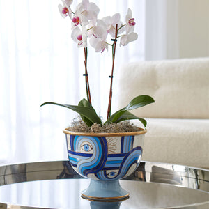 Eye Motif Porcelain Bowl L | Jonathan Adler Druggist | Oroa.com