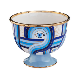 Eye Motif Porcelain Bowl L | Jonathan Adler Druggist | Oroa.com