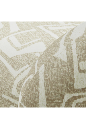 Brass Base Curved Swivel Chair | Eichholtz Brice | Oroa.com