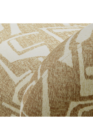 Brass Base Curved Swivel Chair | Eichholtz Brice | Oroa.com