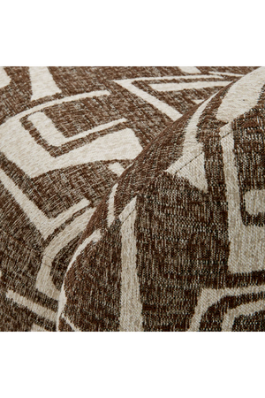 Brass Base Curved Swivel Chair | Eichholtz Brice | Oroa.com