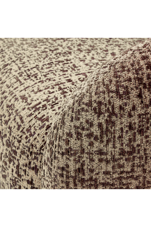 Brass Base Curved Swivel Chair | Eichholtz Brice | Oroa.com