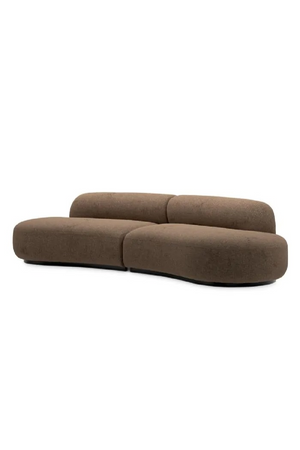 Fabric Curved Sofa S | Eichholtz Bjorn | Oroa.com