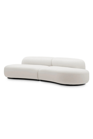 Fabric Curved Sofa S | Eichholtz Bjorn | Oroa.com