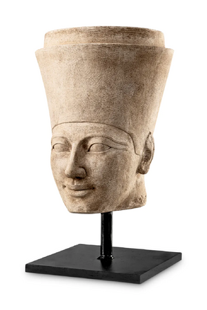 Carved Sandstone Statue | Met x Eichholtz Bust of Hatshepsut | Oroatrade.com