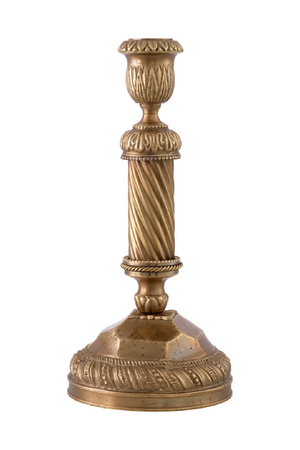 Vintage Brass Candle Holder | Met x Eichholtz Carnier | Oroa.com