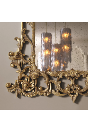 Hand-carved Gold Mirror| Met x Eichholtz Rococo | Oroatrade.com