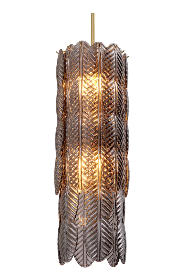 Smoke Glass Palm Chandelier | Met x Eichholtz Sahure | Oroa.com