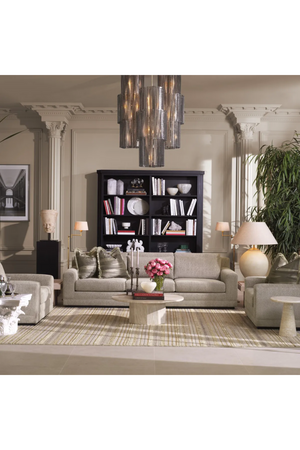 Ridged Glass Chandelier | Met x Eichholtz Imperial | Oroa.com