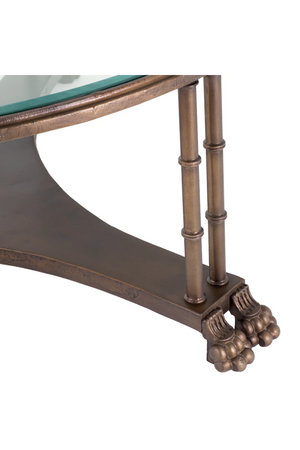 (Open box) Bevelled Glass Vintage Coffee Table | Met x Eichholtz Lioness | Oroa.com