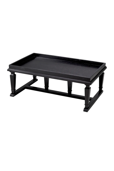Black Rectangular Coffee Table | Met x Eichholtz Americana | Oroatrade.com