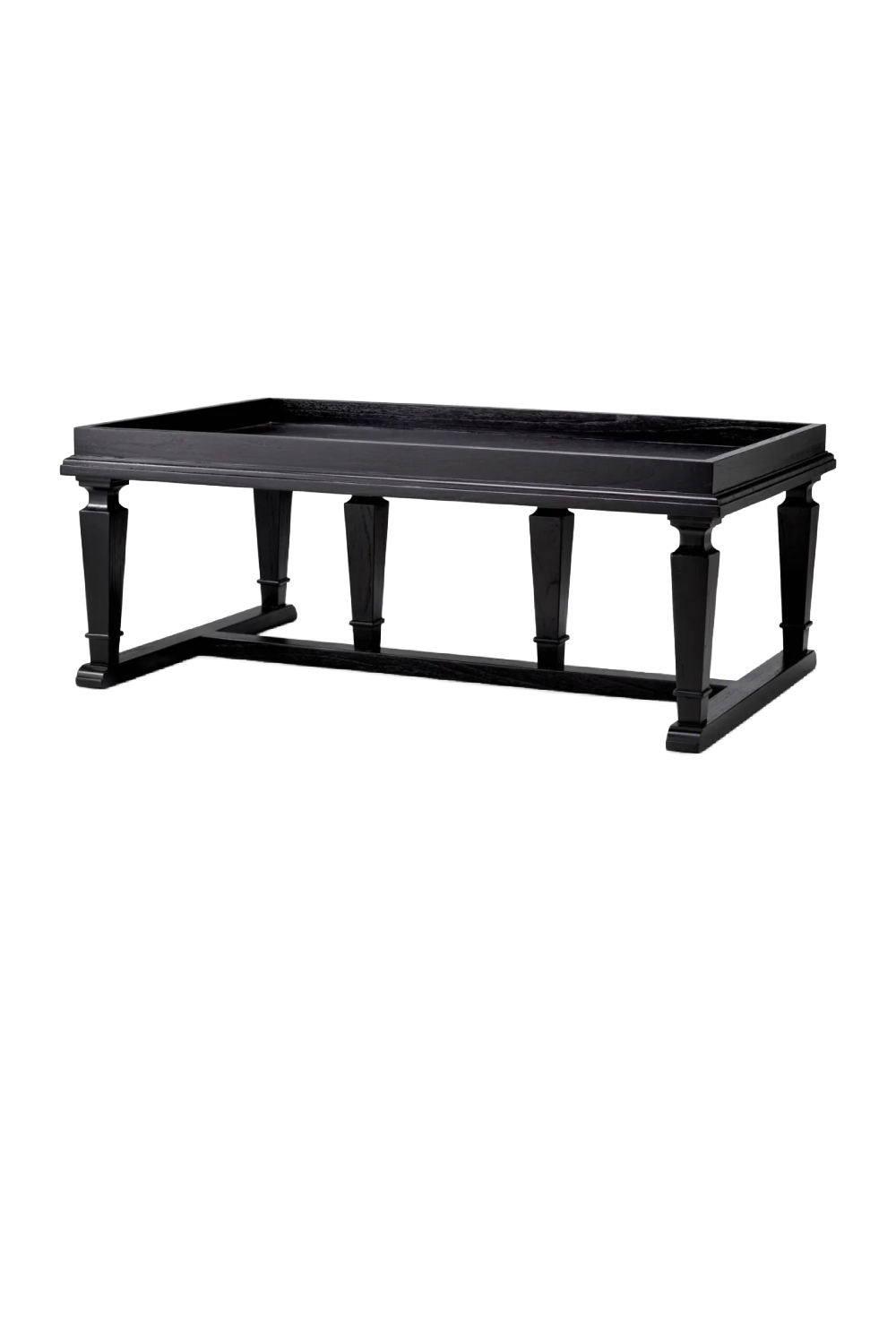 Black Rectangular Coffee Table | Met x Eichholtz Americana | Oroatrade.com