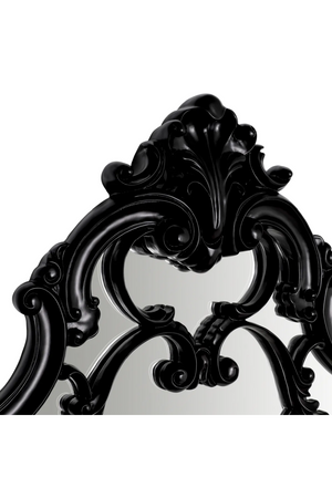 Black Hand-carved Mirror | Met x Eichholtz Chippendale | Oroatrade.com