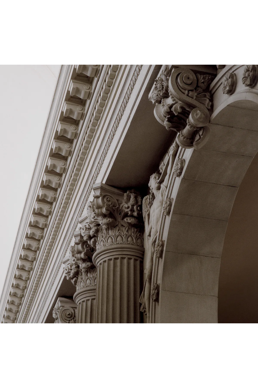 Historic Roof Art Print | Met x Eichholtz Print 4 Interior | Oroatrade.com