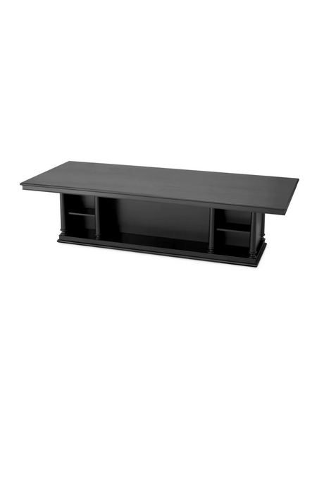 Black Veneer Center Table | Met x Eichholtz Library | Oroatrade.com