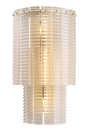 Ridged Glass Wall Lamp | Met x Eichholtz Imperial | Oroa.com
