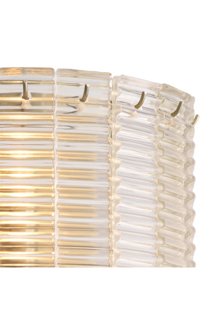 Ridged Glass Wall Lamp | Met x Eichholtz Imperial | Oroa.com