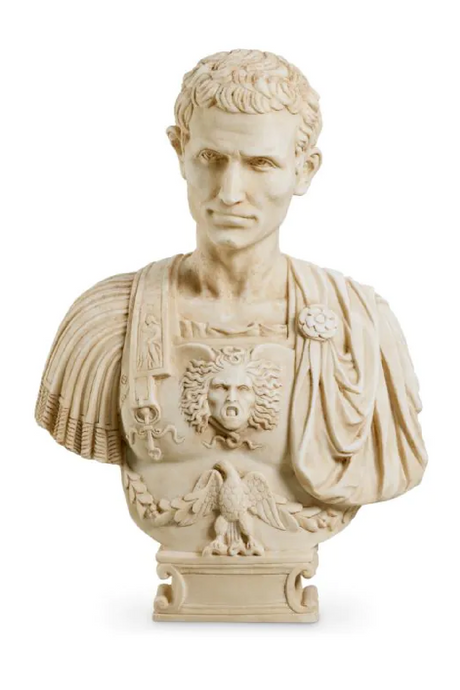 Ancient Rome Inspired Sculpture | Met x Eichholtz Bust of Julius Caesar | Oroatrade.com