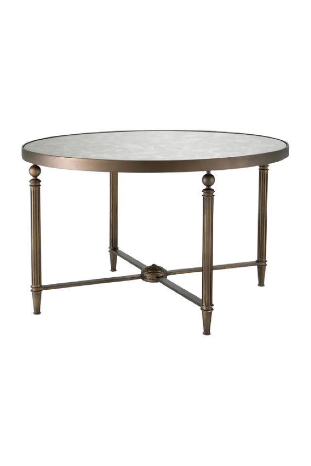 Bronze Round Coffee Table | Met x Eichholtz Bowery | Oroatrade.com