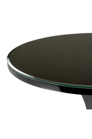 Black Glass Side Table | Met x Eichholtz Harlem | Oroatrade.com