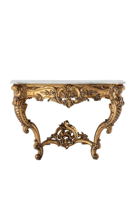 Carved Gold Console Table | Met x Eichholtz Rococo | Oroa.com