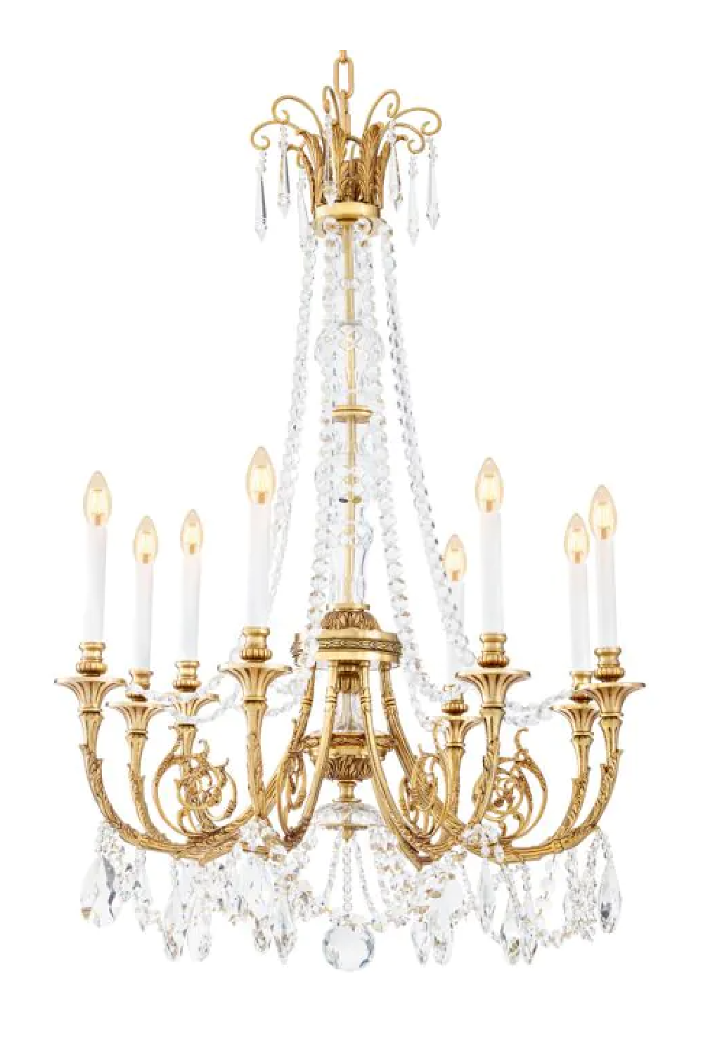 Mid-Century Crystal Chandelier | Met x Eichholtz Duvaux | Oroatrade.com