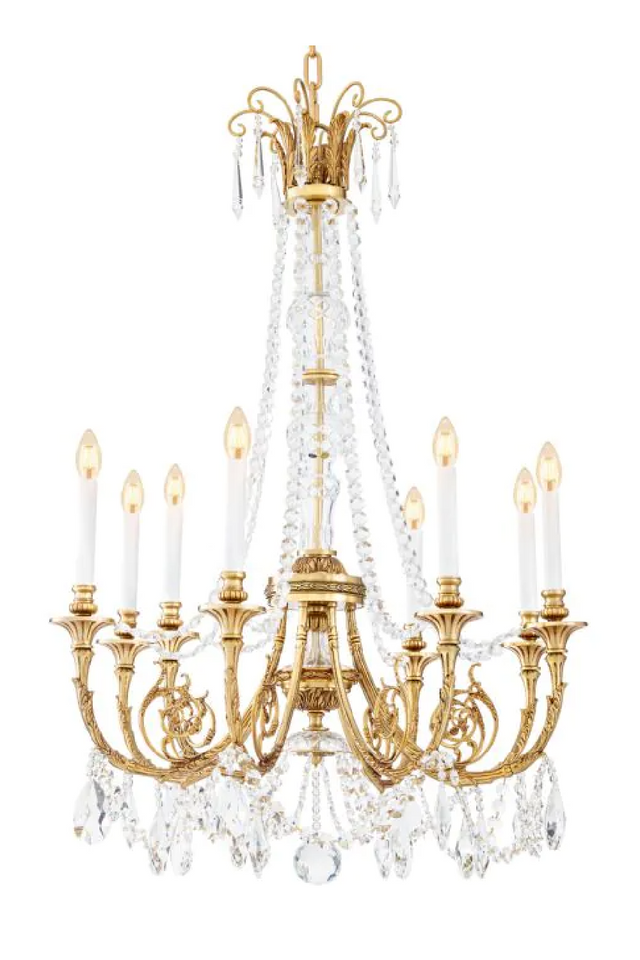 Mid-Century Crystal Chandelier | Met x Eichholtz Duvaux | Oroatrade.com