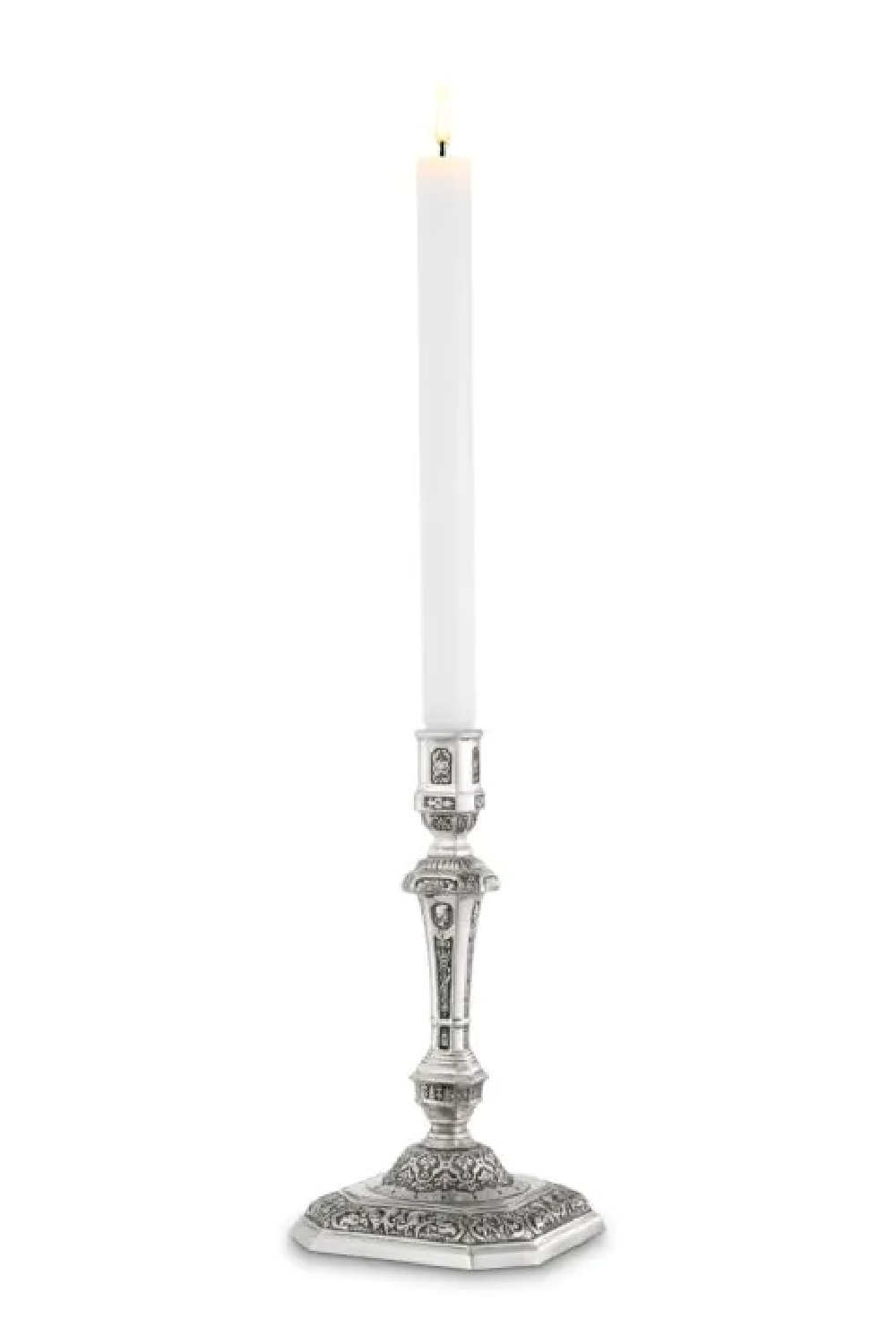Antique Silver Candle Holder | Met x Eichholtz Berain | Oroatrade.com