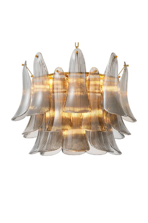 Glass Leaves Chandelier | Met x Eichholtz Amun