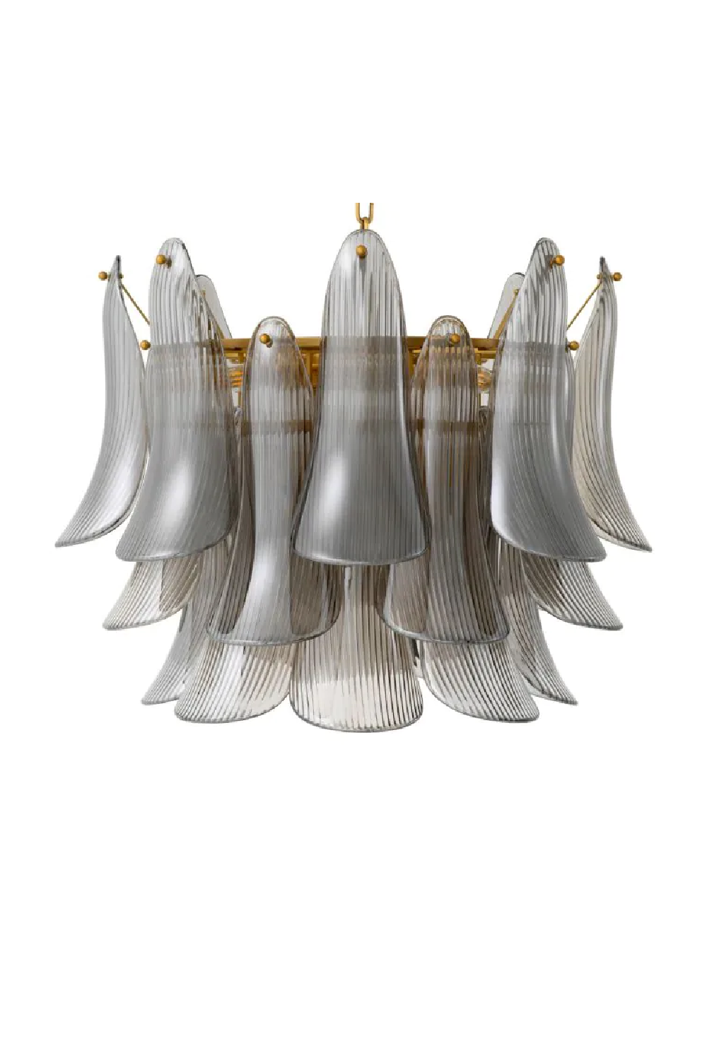 Glass Leaves Chandelier | Met x Eichholtz Amun