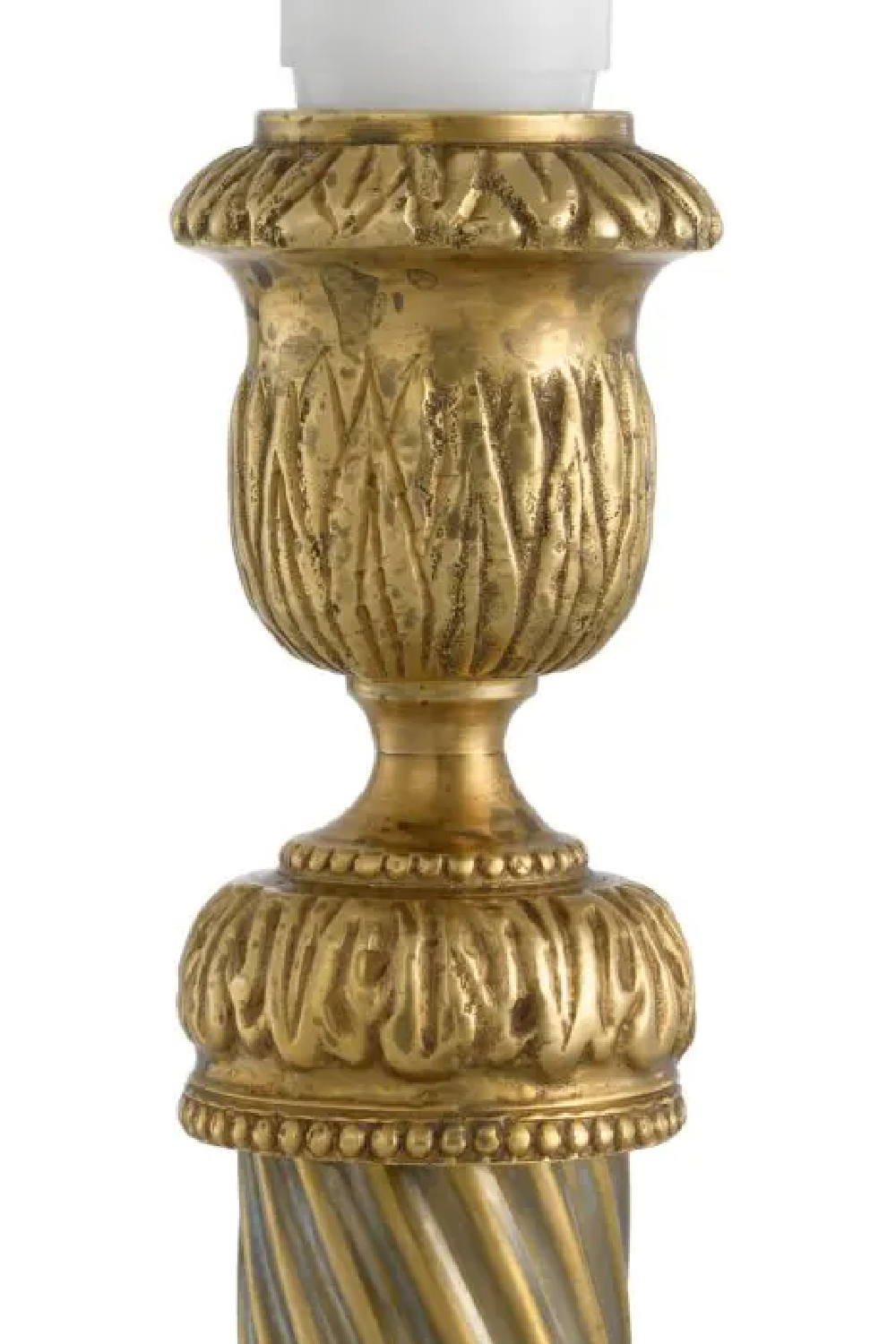 Vintage Brass Candle Holder | Met x Eichholtz Carnier | Oroa.com