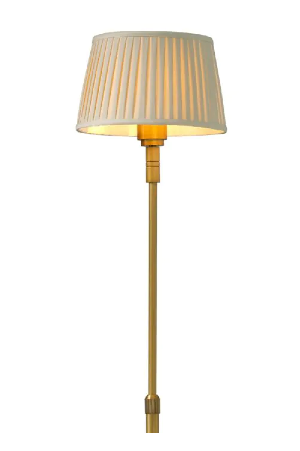 Pleated Shade Adjustable Floor Lamp | Met x Eichholtz Tryon | Oroa.com