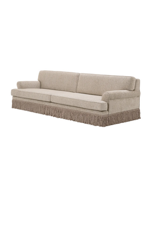 Beige Fringed Sofa | Met x Eichholtz Madison | Oroatrade.com