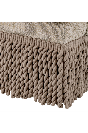 Beige Fringed Sofa | Met x Eichholtz Madison | Oroatrade.com