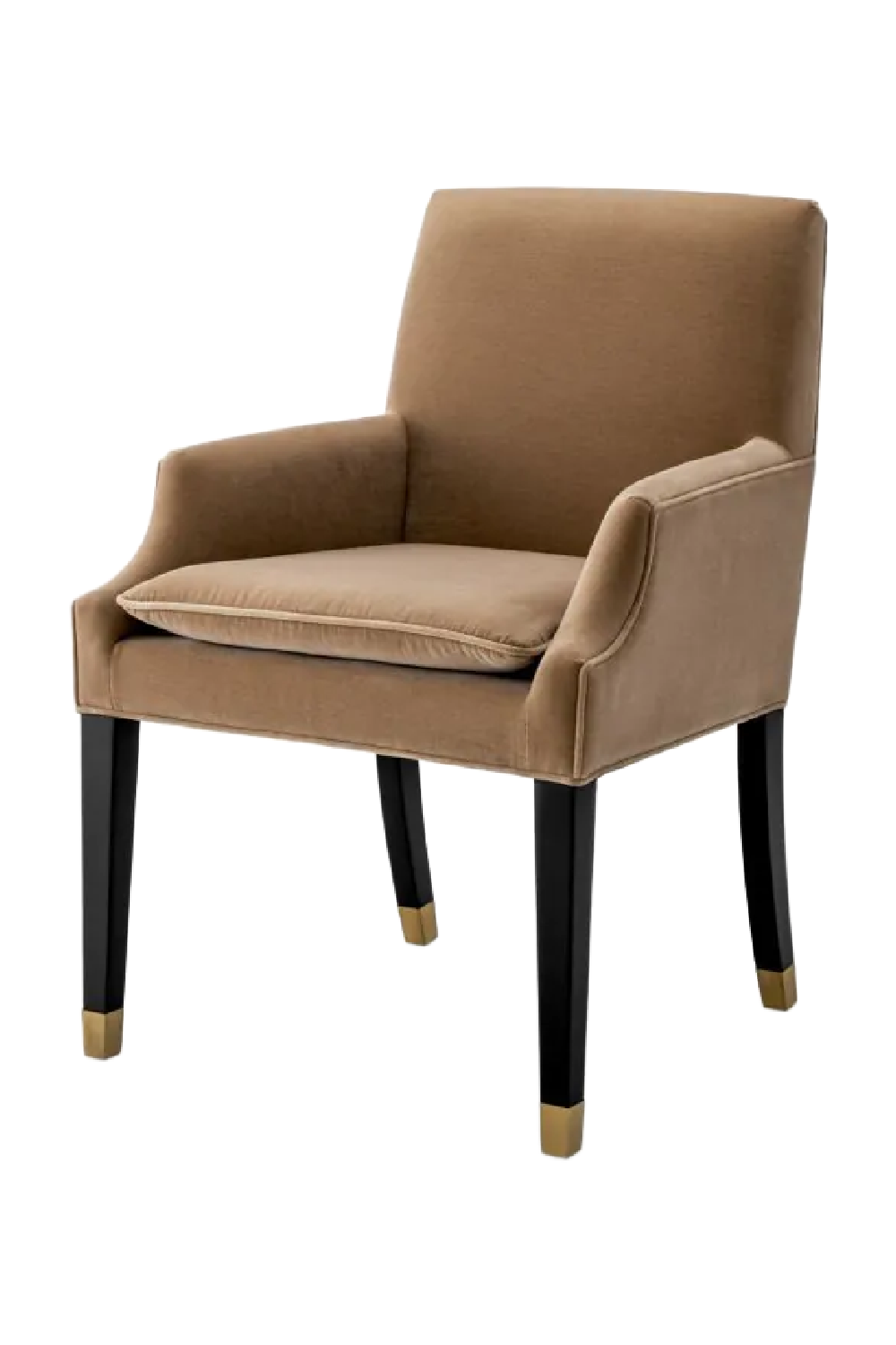 Brown Wool Dining Chair | Met x Eichholtz Clayton | Oroa.com