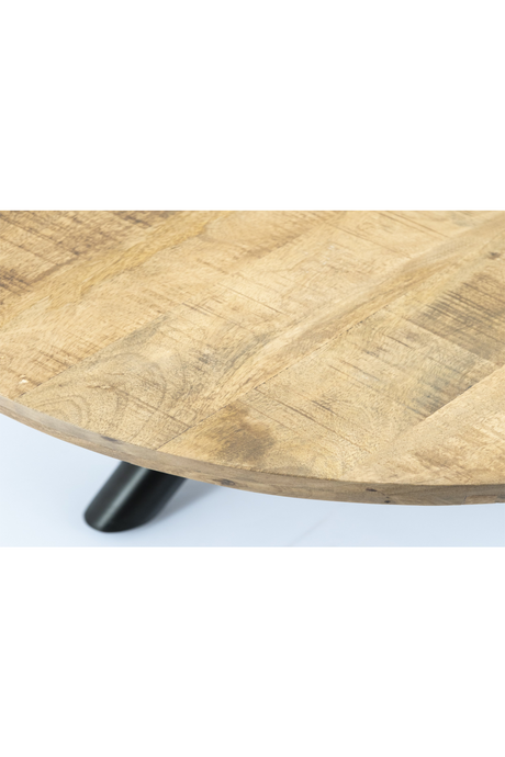 Round Wooden Coffee Table L | Eleonora Otto | OROA.com