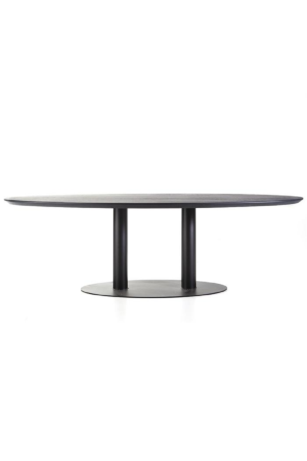 Black Oval Dining Table M | Eleonora Siera | OROA.com