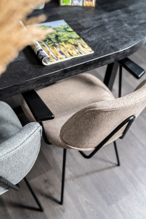 Modern Minimalist Dining Armchair | Eleonora Lynn | OROA.com